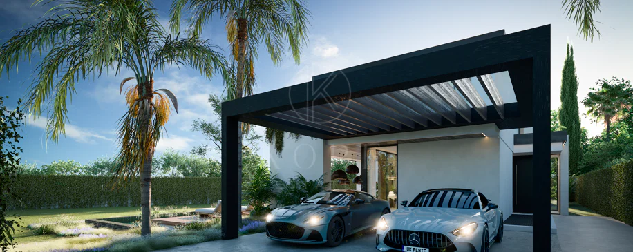 Blume, an exclusive boutique collection of 3 contemporary villas just steps from the beach, in one of Marbella’s most prestigious residential areas.