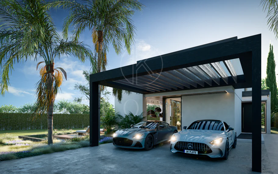 Blume, exclusiva colección boutique de 3 villas contemporáneas a pocos pasos de la playa, en una de las zonas residenciales más exclusivas de Marbella.