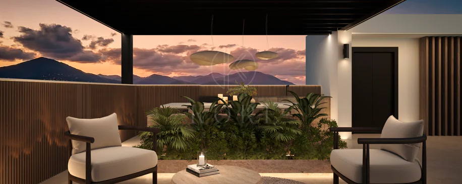 Blume, an exclusive boutique collection of 3 contemporary villas just steps from the beach, in one of Marbella’s most prestigious residential areas.