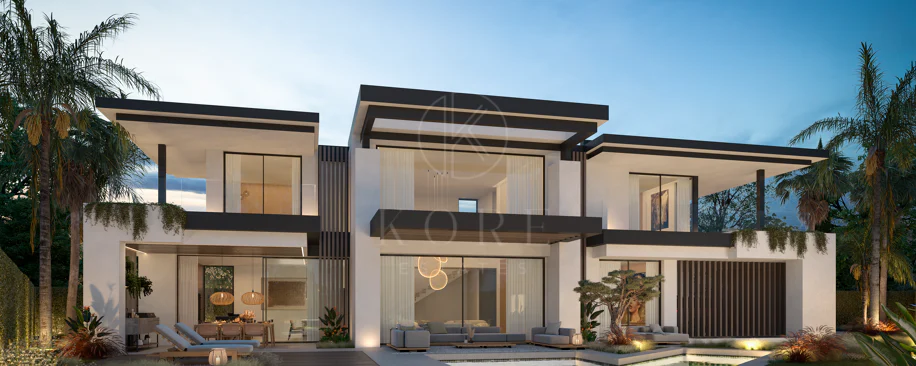 Blume, an exclusive boutique collection of 3 contemporary villas just steps from the beach, in one of Marbella’s most prestigious residential areas.