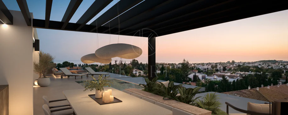 Blume, an exclusive boutique collection of 3 contemporary villas just steps from the beach, in one of Marbella’s most prestigious residential areas.