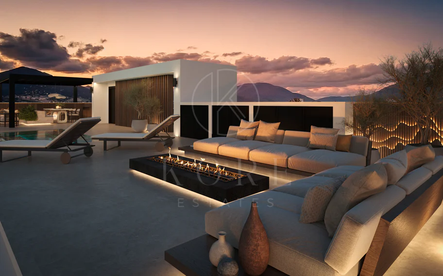 Blume, exclusiva colección boutique de 3 villas contemporáneas a pocos pasos de la playa, en una de las zonas residenciales más exclusivas de Marbella.
