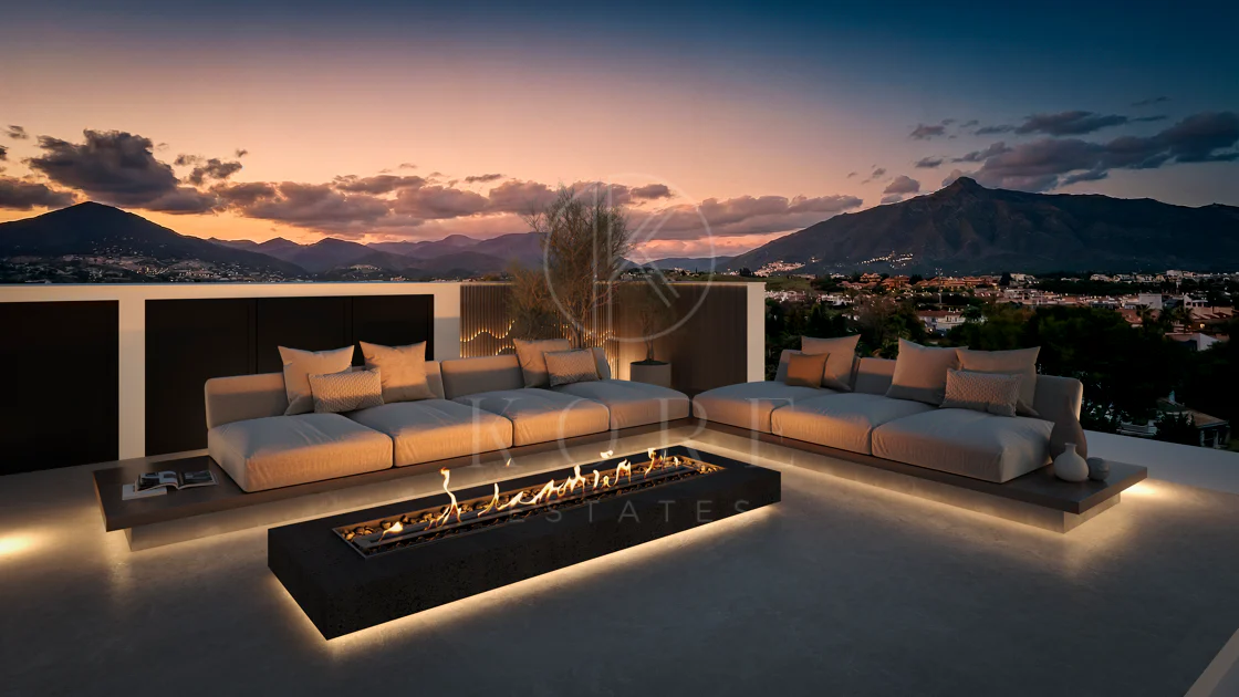 Blume, an exclusive boutique collection of 3 contemporary villas just steps from the beach, in one of Marbella’s most prestigious residential areas.