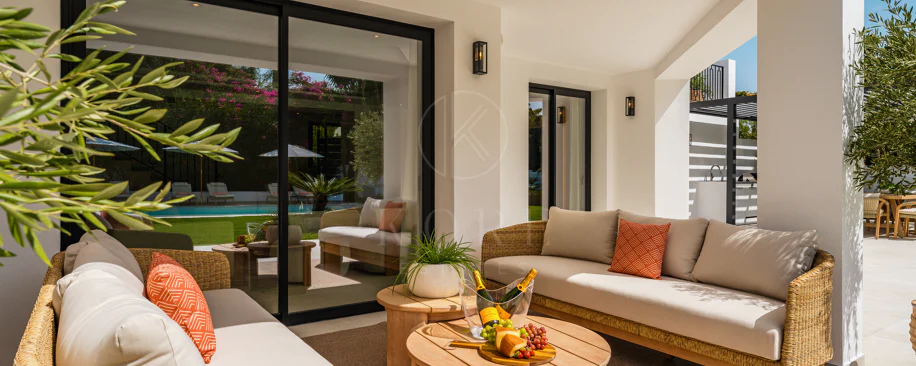 Luxury Renovated Villa with Panoramic Sea Views near Marbella’s Golden Mile