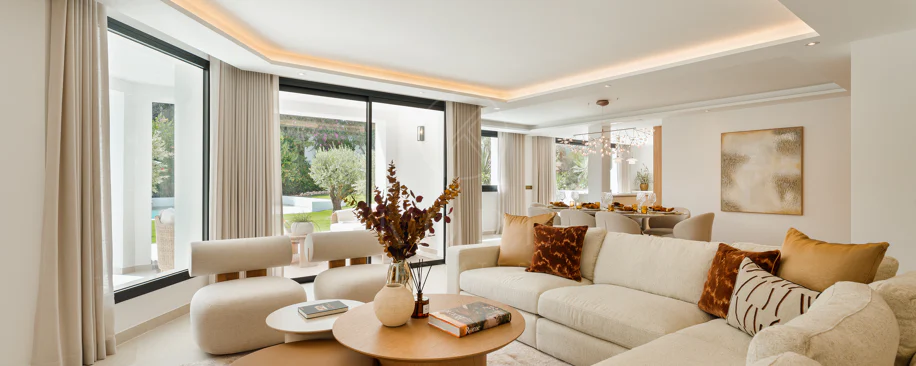 Luxury Renovated Villa with Panoramic Sea Views near Marbella’s Golden Mile
