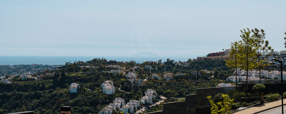 Luxury Duplex Penthouse with Panoramic Sea, Golf and Mountain Views