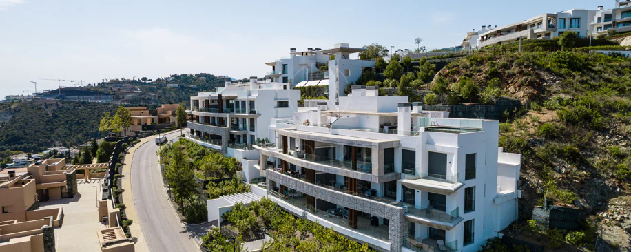 Luxury Duplex Penthouse with Panoramic Sea, Golf and Mountain Views