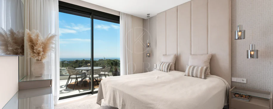Luxury Duplex Penthouse with Panoramic Sea, Golf and Mountain Views