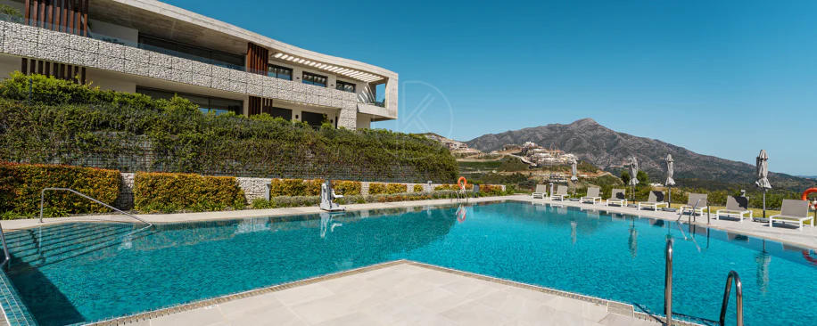 Luxury Duplex Penthouse with Panoramic Sea, Golf and Mountain Views
