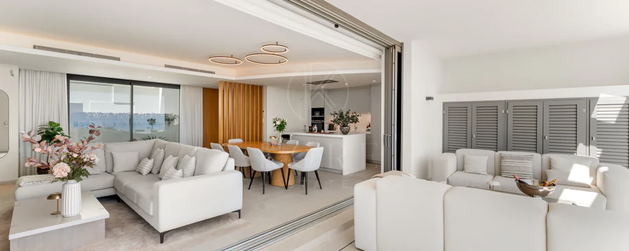 Luxury Duplex Penthouse with Panoramic Sea, Golf and Mountain Views