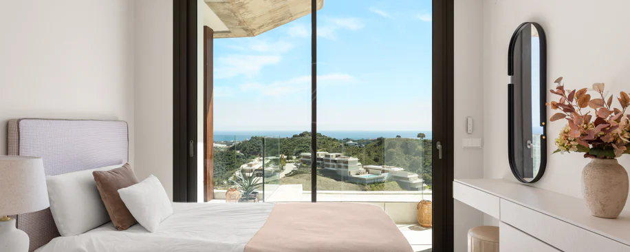 Luxury Duplex Penthouse with Panoramic Sea, Golf and Mountain Views
