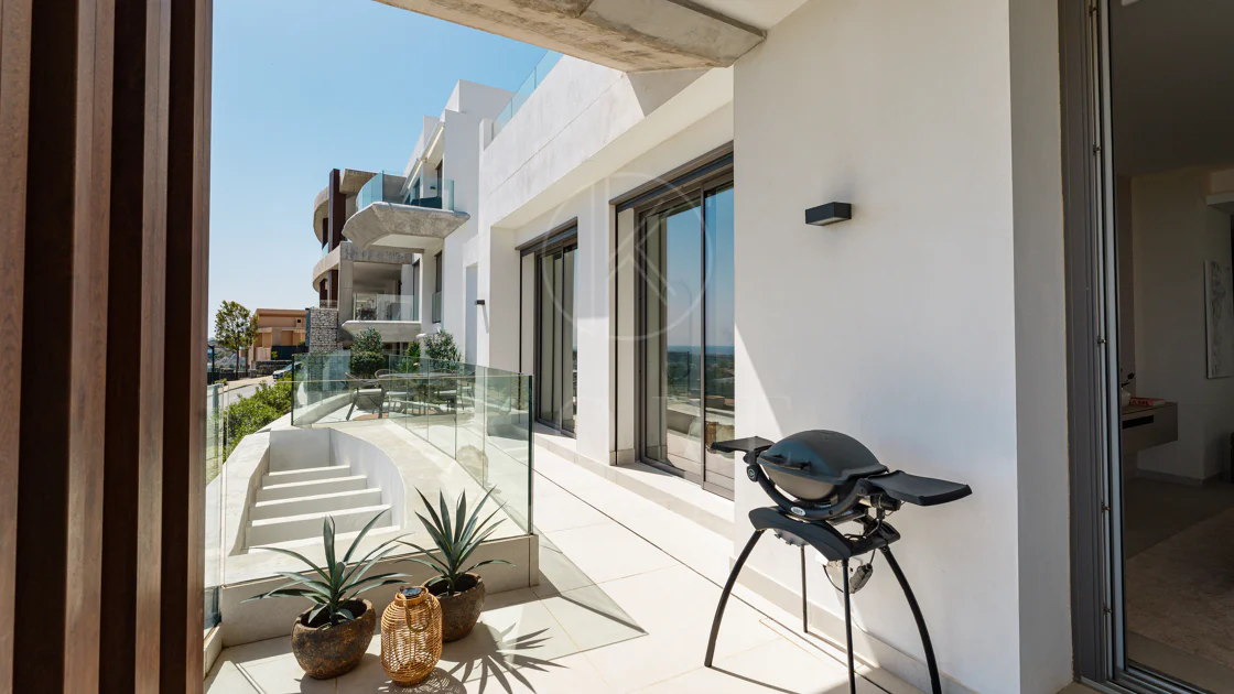Luxury Duplex Penthouse with Panoramic Sea, Golf and Mountain Views