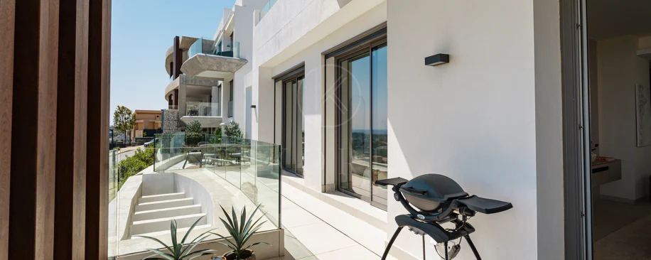 Luxury Duplex Penthouse with Panoramic Sea, Golf and Mountain Views