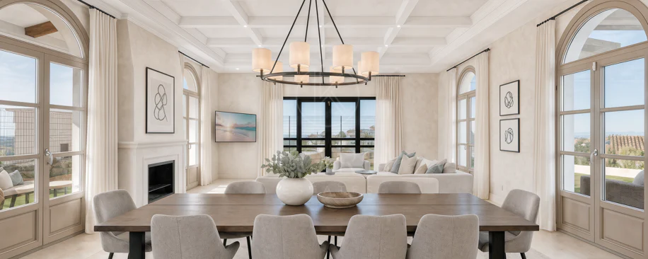 Brand-New 4-Bedroom Modern Villa with Sea Views in Estepona
