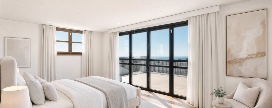 Brand-New 4-Bedroom Modern Villa with Sea Views in Estepona