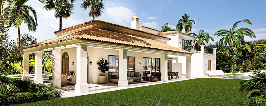 Brand-New 4-Bedroom Modern Villa with Sea Views in Estepona