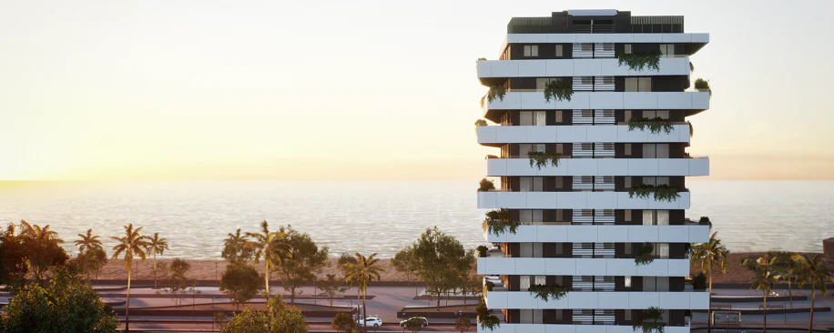 Exclusive Frontline Beach Apartment with Panoramic Sea Views in Málaga