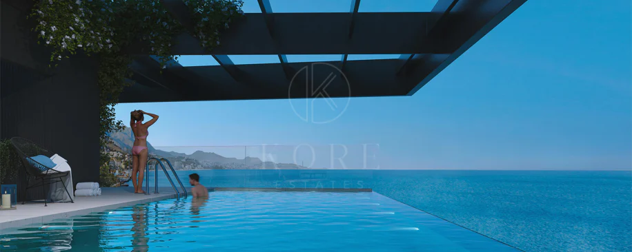 Exclusive Frontline Beach Apartment with Panoramic Sea Views in Málaga