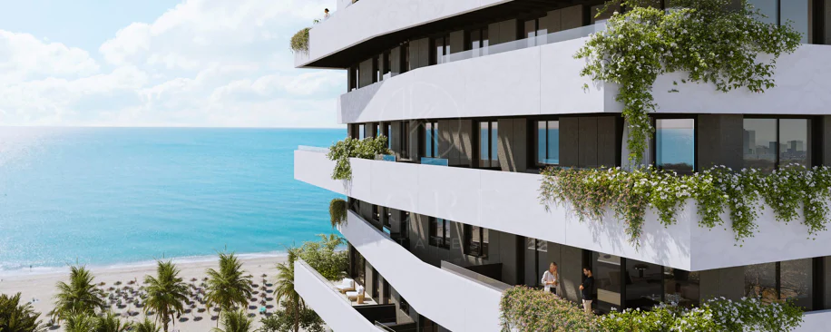 Exclusive Frontline Beach Apartment with Panoramic Sea Views in Málaga
