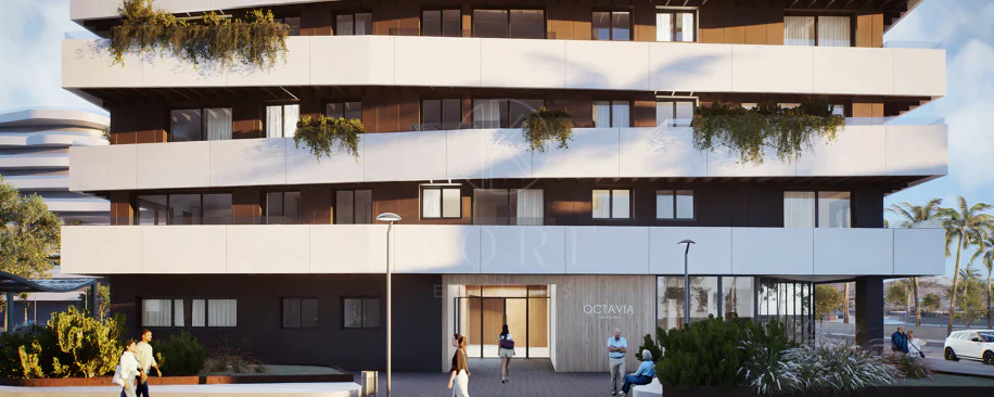 Exclusive Frontline Beach Apartment with Panoramic Sea Views in Málaga