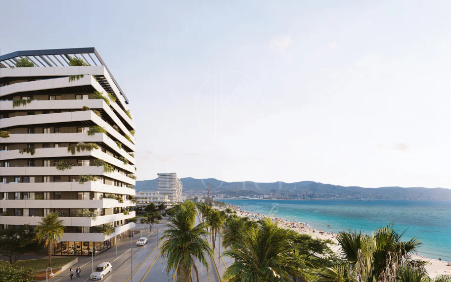 Exclusivo Apartamento Frente a la Playa con Vistas Panorámicas al Mar en Málaga