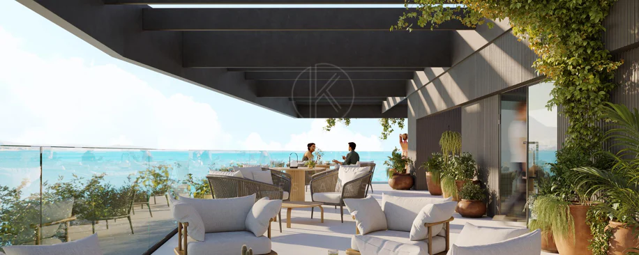 Exclusive Frontline Beach Apartment with Panoramic Sea Views in Málaga