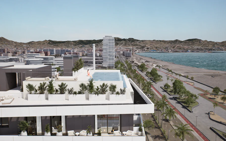 Exclusivo Apartamento Frente a la Playa con Vistas Panorámicas al Mar en Málaga