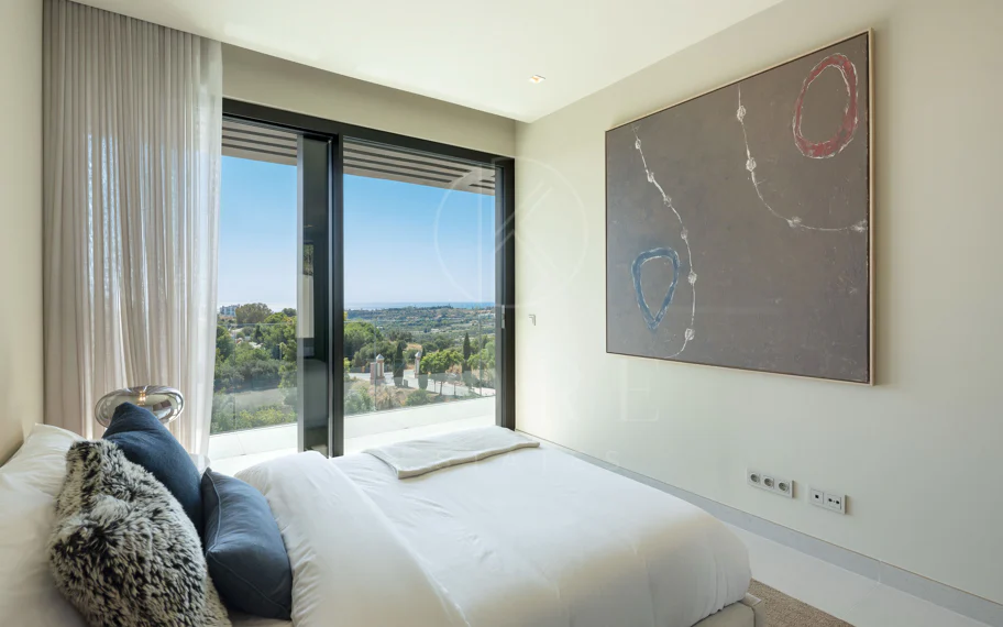 Villa de lujo contemporánea con vistas panorámicas al mar en Los Flamingos
