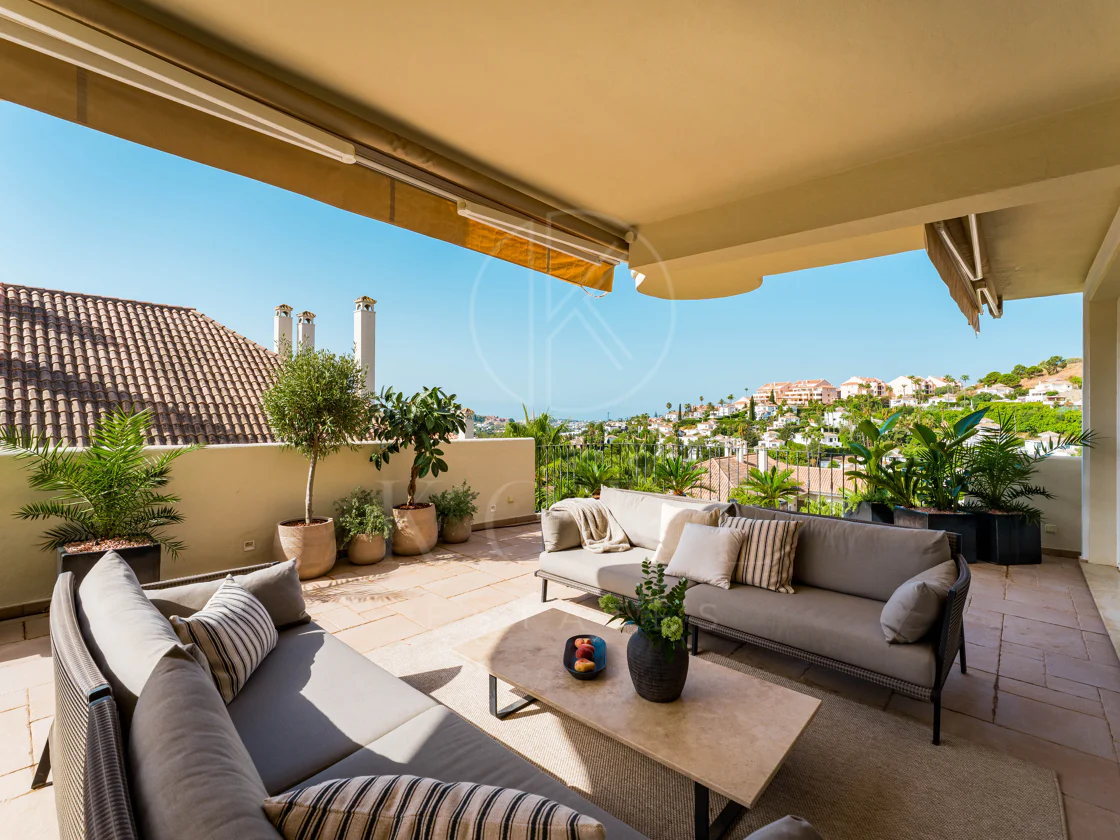 Duplex de lux cu 4 dormitoare și vedere panoramică la mare în Aloha Hill Club