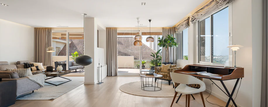 Duplex de lux cu 4 dormitoare și vedere panoramică la mare în Aloha Hill Club
