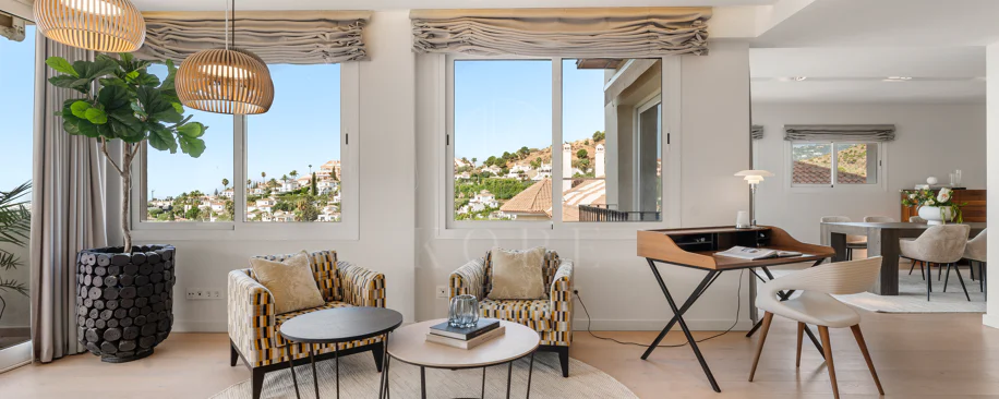 Duplex de lux cu 4 dormitoare și vedere panoramică la mare în Aloha Hill Club