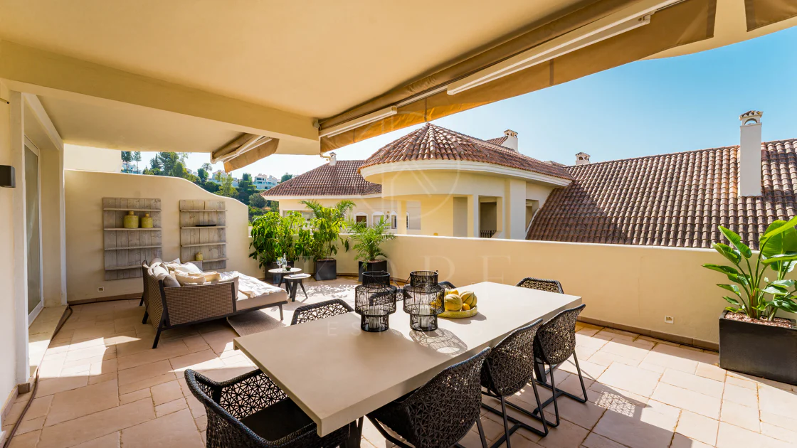 Duplex de lux cu 4 dormitoare și vedere panoramică la mare în Aloha Hill Club