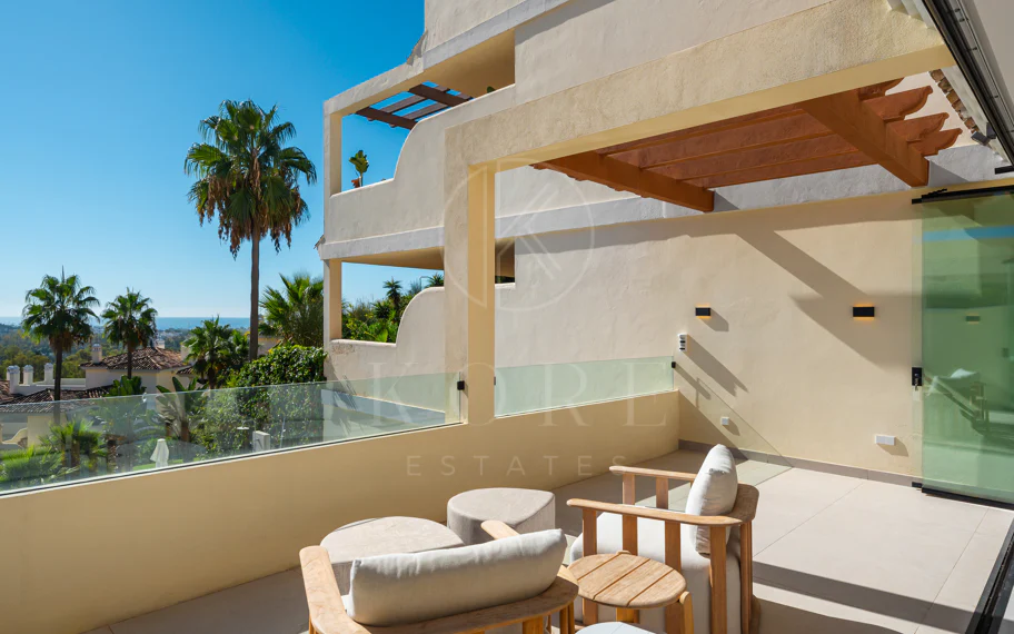 Elegante apartamento renovado en Palacetes Los Belvederes