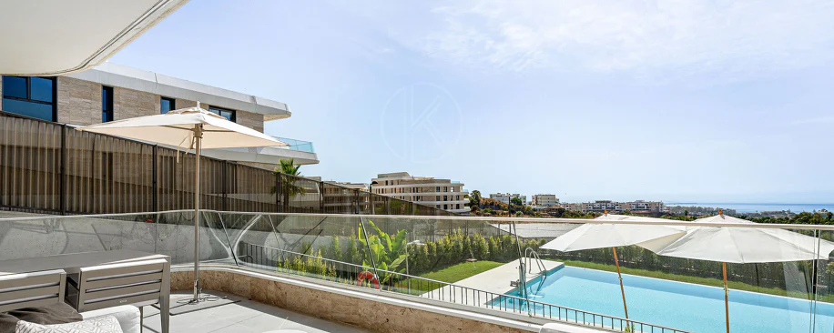 Newly Built Luxury Duplex Apartment with Sea Views in Estepona