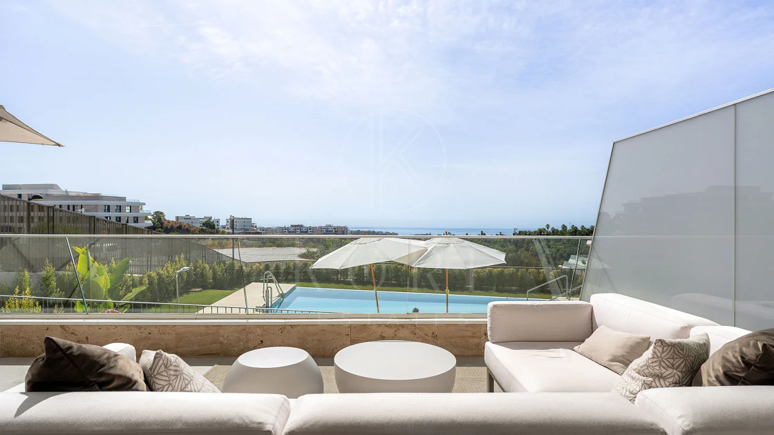 Newly Built Luxury Duplex Apartment with Sea Views in Estepona