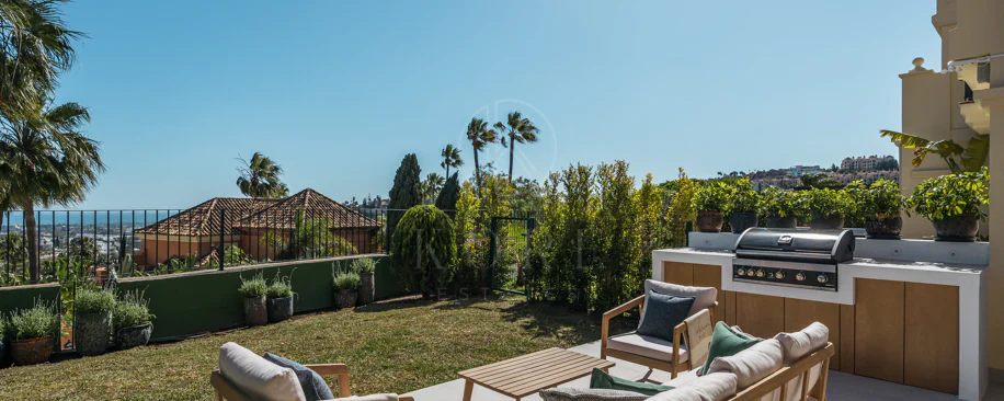 Casă înșiruită renovată cu vedere la mare în La Quinta