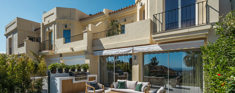 Casă înșiruită renovată cu vedere la mare în La Quinta