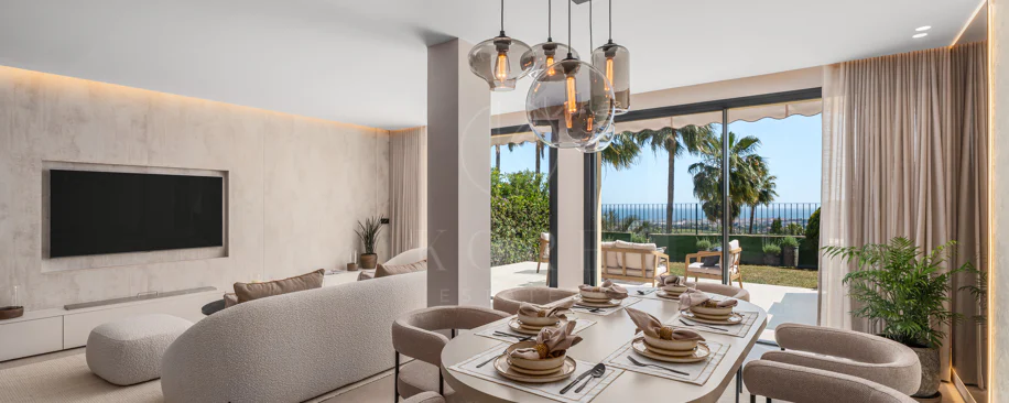 Casă înșiruită renovată cu vedere la mare în La Quinta