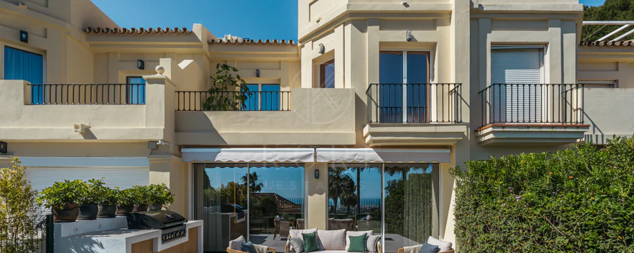 Casă înșiruită renovată cu vedere la mare în La Quinta