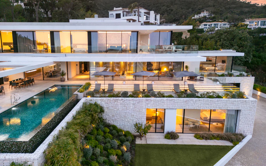 Villa de lujo moderna diseñada en El Madroñal