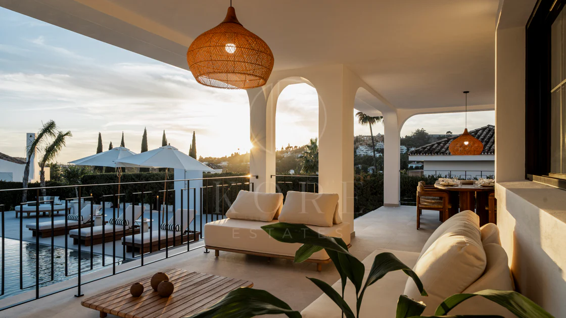 Nestled in the heart of Nueva Andalucía, Auriga 13 is a newly renovated villa offering a blend of comfort and style