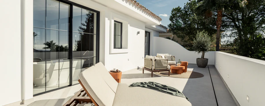 Nestled in the heart of Nueva Andalucía, Auriga 13 is a newly renovated villa offering a blend of comfort and style