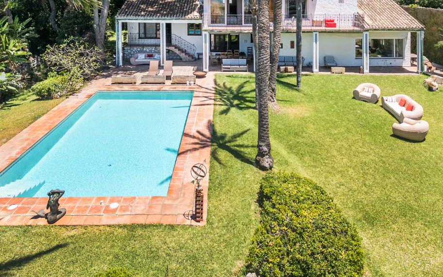 Hermosa Villa frente al mar