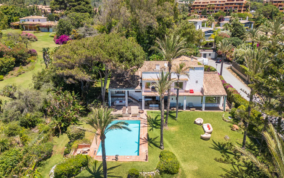 Hermosa Villa frente al mar