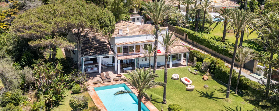 Hermosa Villa frente al mar