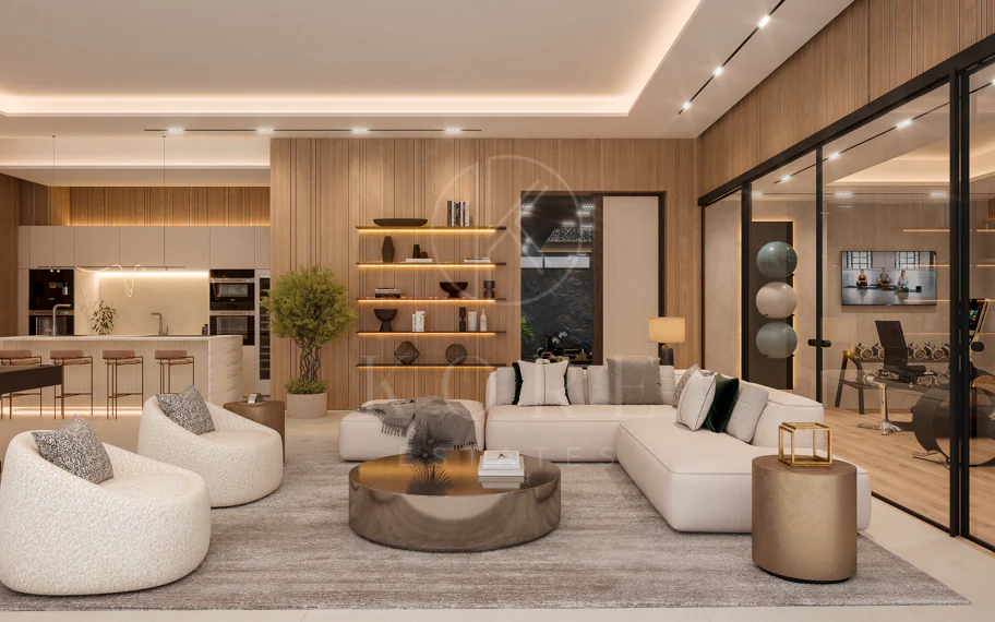 Excepcionales villas idénticas en construcción en parcelas excepcionales en El Paraíso