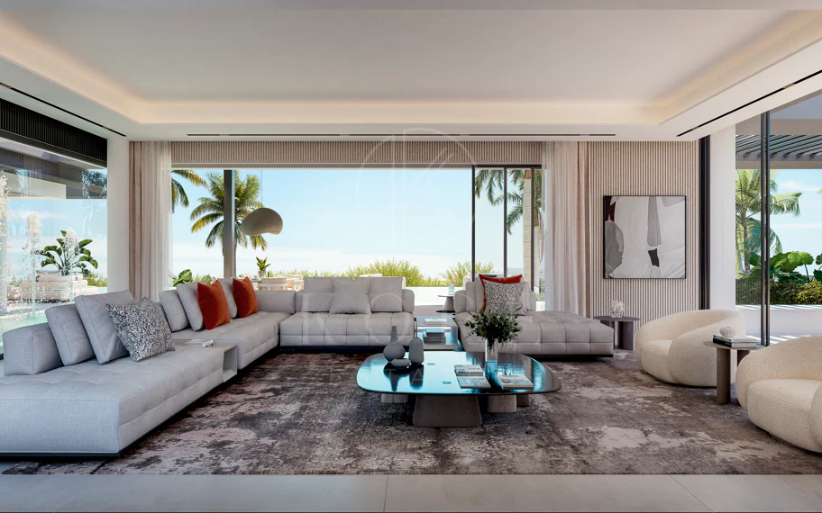 Excepcionales villas idénticas en construcción en parcelas excepcionales en El Paraíso