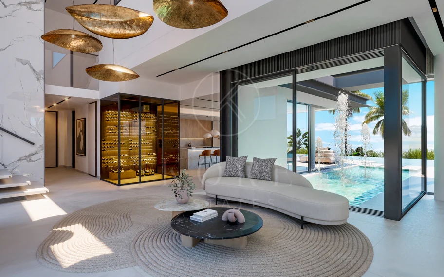 Excepcionales villas idénticas en construcción en parcelas excepcionales en El Paraíso