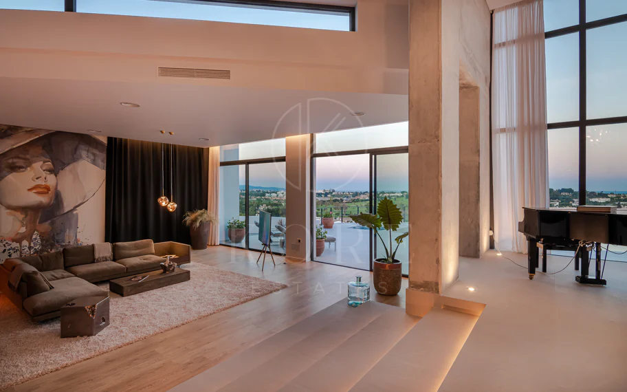 Villa contemporánea de lujo de 6 dormitorios con vistas panorámicas al mar, al golf y a La Concha