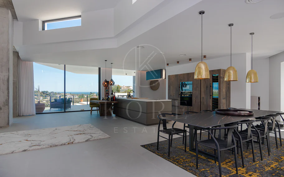 Villa contemporánea de lujo de 6 dormitorios con vistas panorámicas al mar, al golf y a La Concha